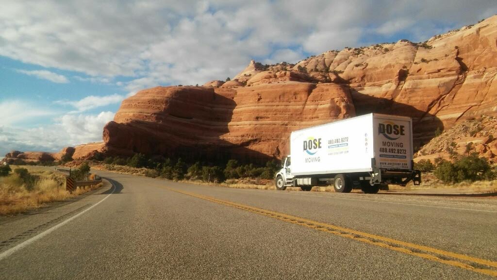 Dose Moving Truck Desert